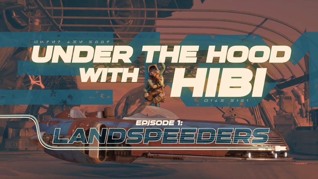 Star Wars: Galactic Racer presenta il Landspeeder
