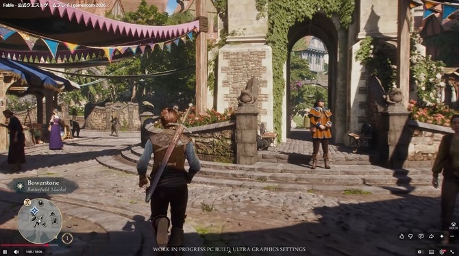 Il protagonista del reboot di Fable ad Albion