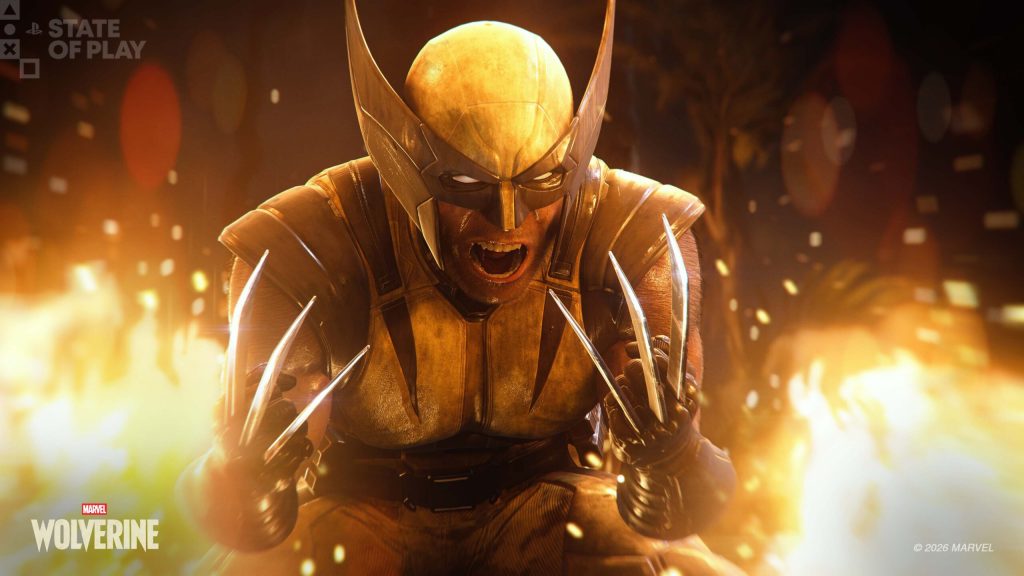 Wolverine con gli artigli estratti in un'immagine ufficiale del gioco