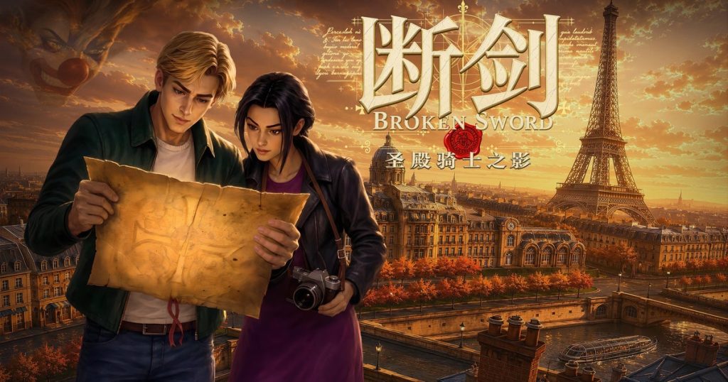 Key art cinese di Broken Sword Shadow of the Templars Reforged
