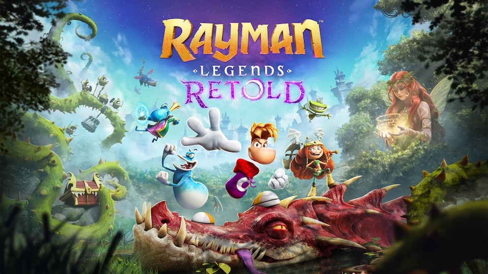 Immagine ufficiale di Rayman Legends Retold