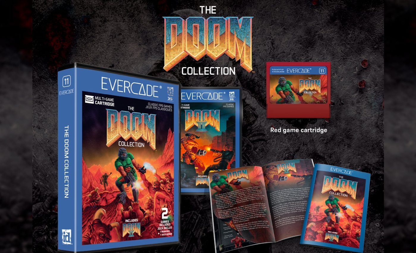 Evercade annuncia Doom Collection e una console Nexus dedicata