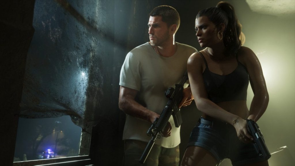 Lucia e Jason in Grand Theft Auto VI