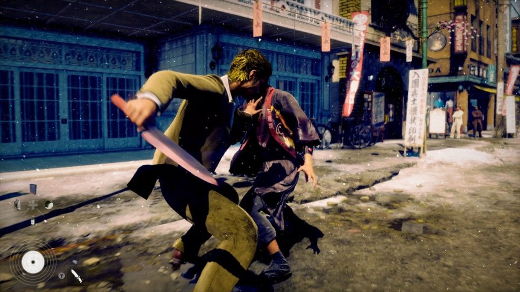 Stranger Than Heaven durante la demo di Gamescom 2026