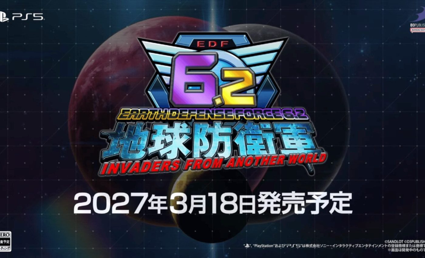 Earth Defense Force 6.2 uscirà in Giappone il 18 marzo 2027
