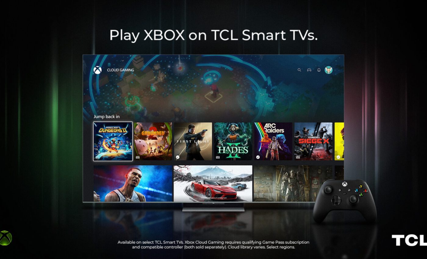 Xbox porterà l’app Xbox su alcuni Smart TV TCL nei prossimi mesi