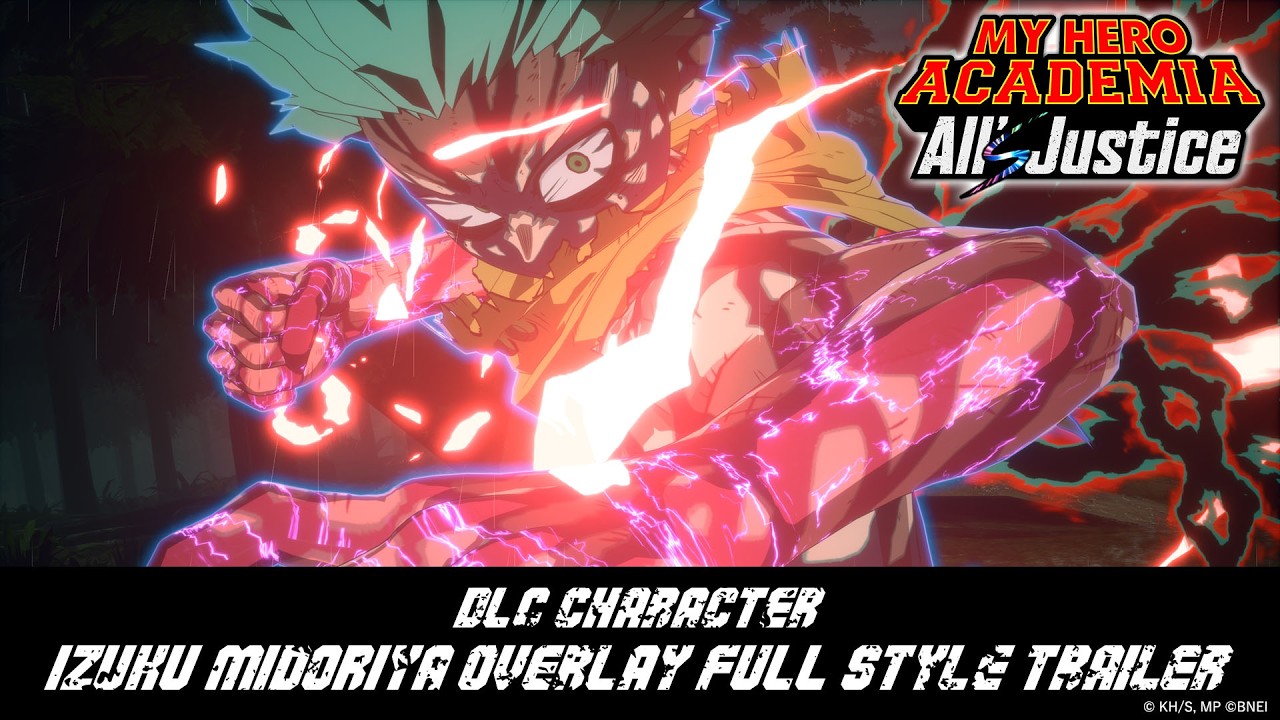 MY HERO ACADEMIA: All’s Justice, arriva il DLC 3 di Izuku Midoriya