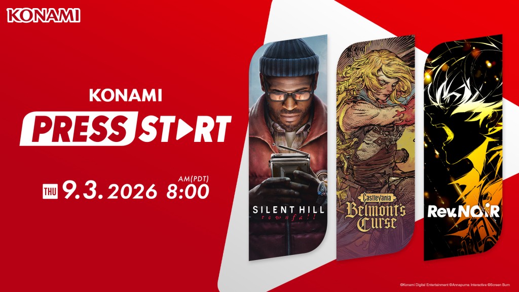 KONAMI PRESS START e gli eventi Konami di settembre 2026