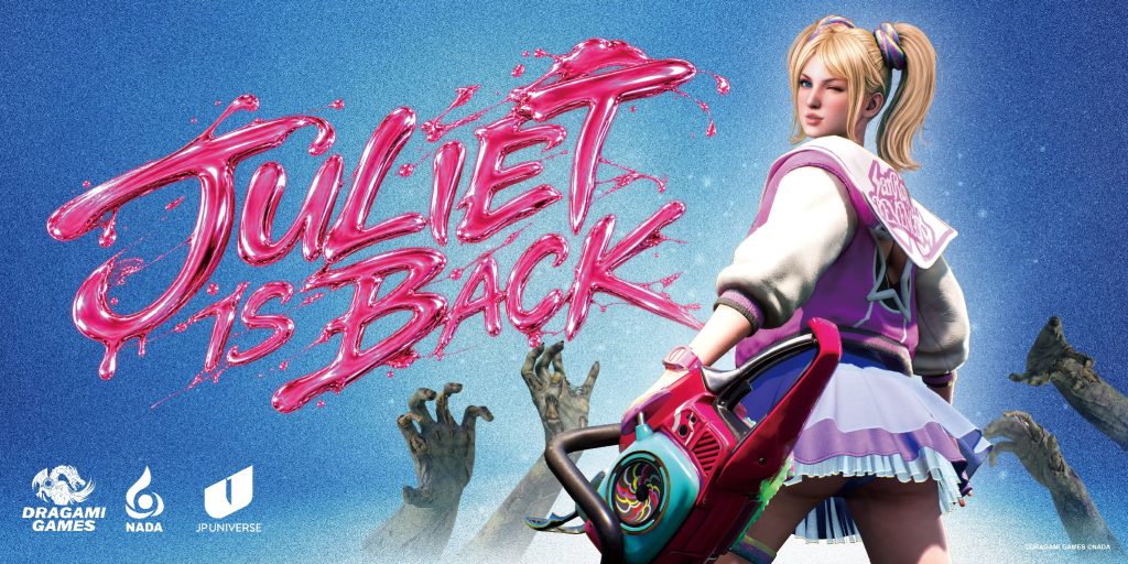 Immagine ufficiale del nuovo progetto Lollipop Chainsaw al Tokyo Game Show 2026